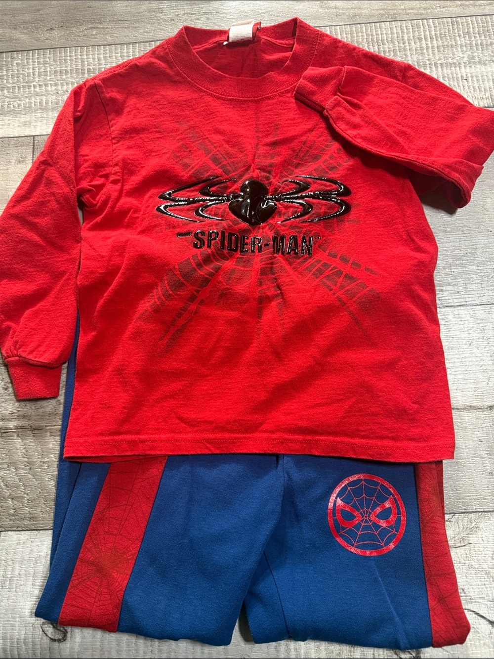 Kids Spider-Man Long Sleeve and Sweat Pants Set